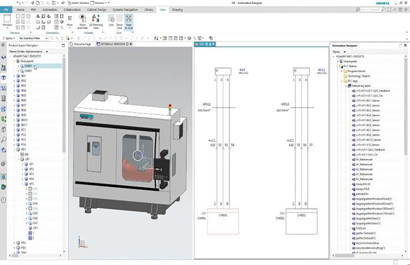 Siemens NX Industrial Electrical Design Tools Software
